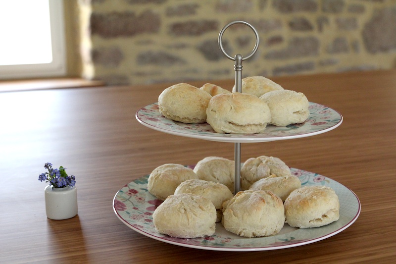 Recette des scones au lait ribot