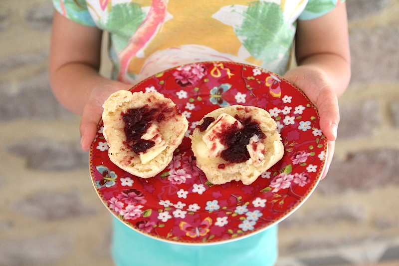 recette des scones au lait ribot