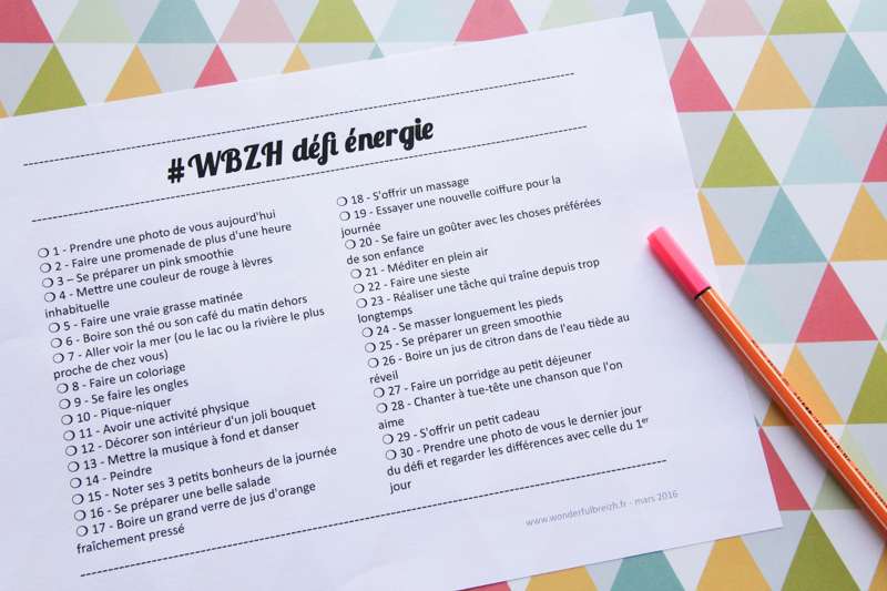 WBZH défi énergie 2016