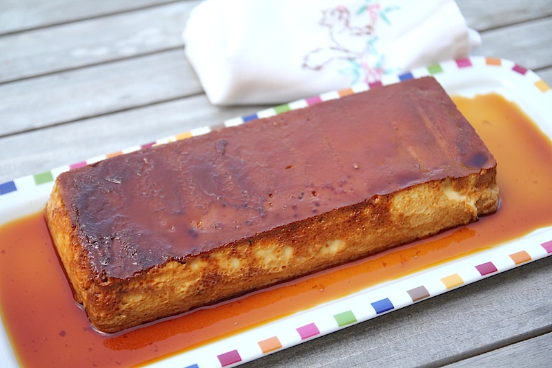 Crème renversée au caramel (pour la recette, cliquez sur l'image)