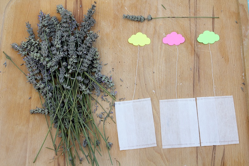 DIY : sachets de lavande (sans couture) | Le blog de Marjolaine SOLARO