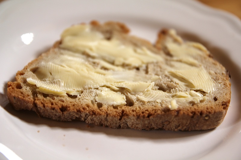 tartine de beurre salé