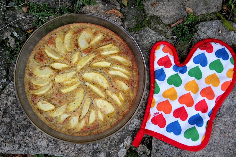 Gâteau à la farine de blé noir, pour la recette, cliquez sur l'image.