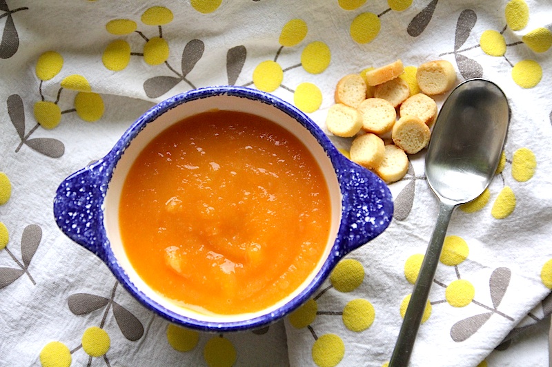 Soupe de radis noir