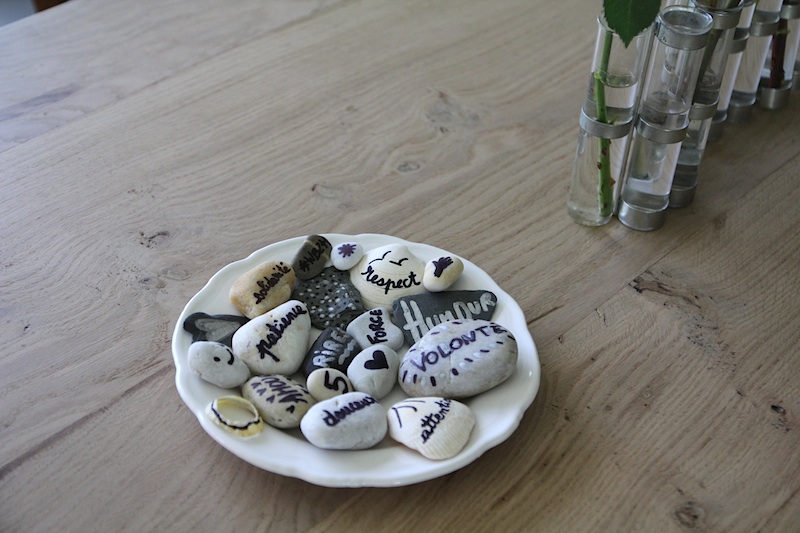 DIY : des galets et des mots