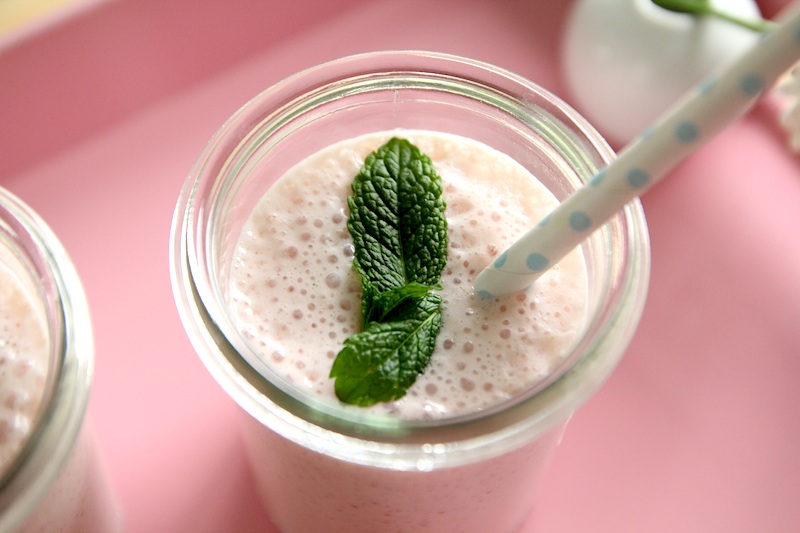 Recette du lassi à la fraise