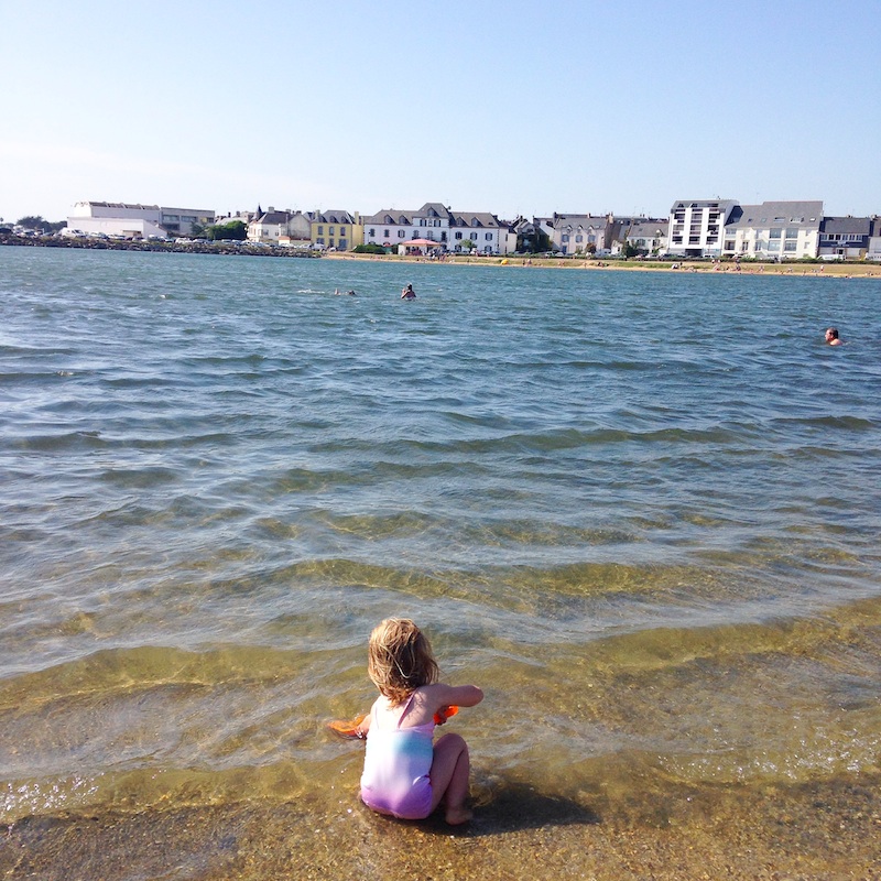 Plage des enfants Etel