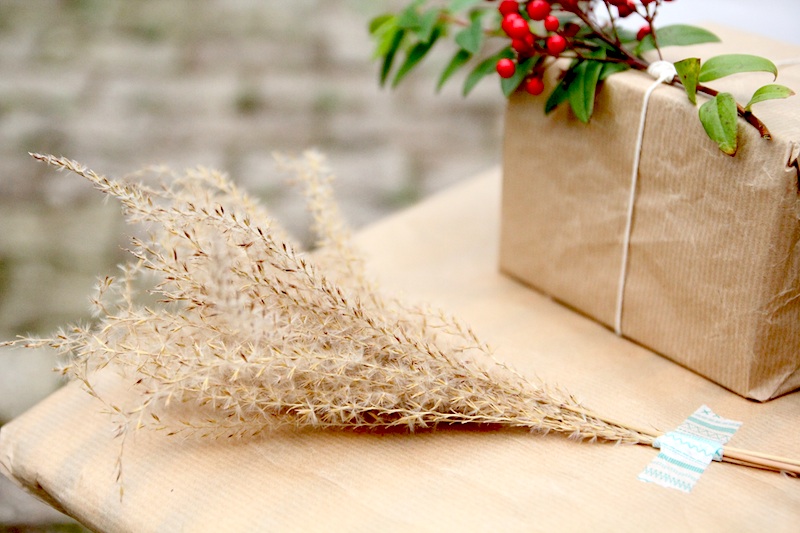 Papier cadeau naturel via Wonderful Breizh