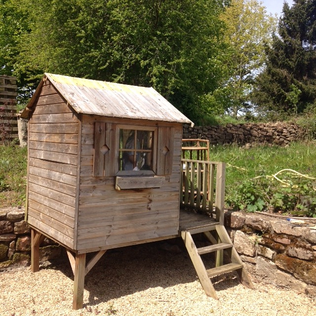 Cabane de jardin enfant