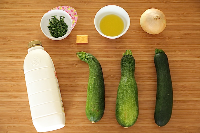 Velouté de courgettes au lait ribot via Wonderful Breizh