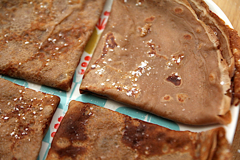 Crêpes au chocolat via Wonderful Breizh 