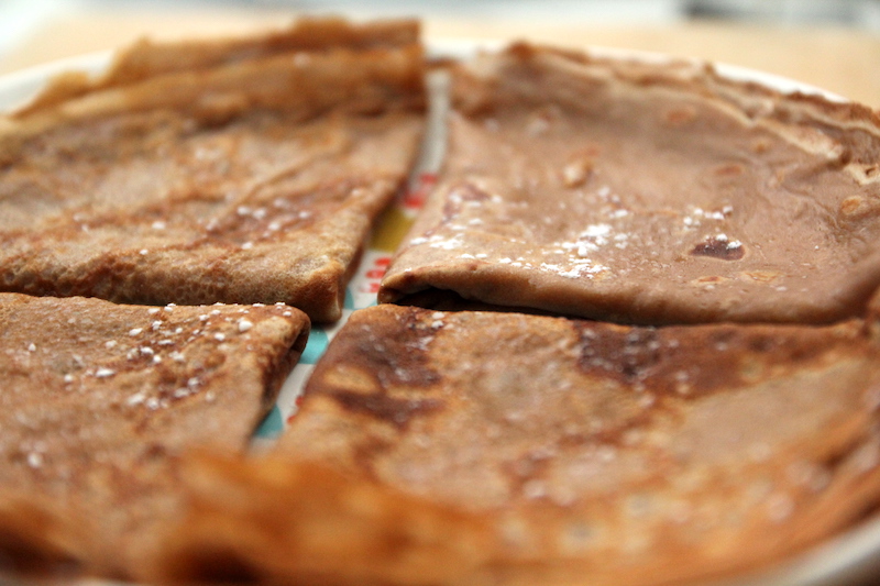 Crêpes au chocolat via Wonderful Breizh 